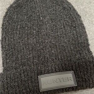 Hunter Charcoal Knit Beanie